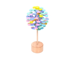 Mali brinquedo de Madeira para Aliviar Estresse Pirulito Rotativo Arte para Crianças Stick Artifact
