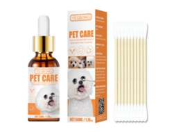 Limpador Ocular Pet Remove Lágrimas Crostas