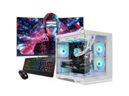 Desktop Gaming Astraneo Branco Amd Ryzen 9 5950x/16gb Ddr4/480gb Ssd/rtx 5080/ Monitor 27" / Windows 11