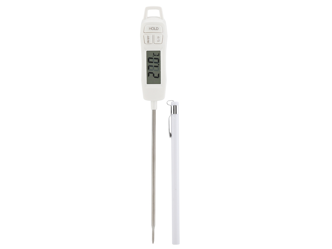 Termômetro de Leite INOX, 10~110°C, com Clip