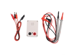 Testador De Continuidade De 9v Com Buzzer, Cabo Metálico Para Produtos
