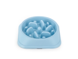 Azul*1tigela para Cães Petslowfoodtigela Anti engasgoacessórios para Animais de Estimaçãogrosetpequeno D AQUAFORGE