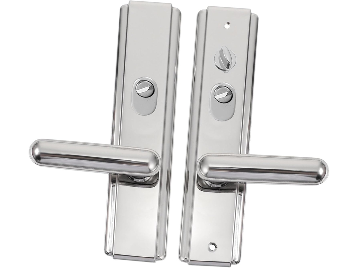 Puxador De Porta Interno Em Aço Inoxidável Com Superfície Lisa, Pega Confortável E Design Prático Para Entrada