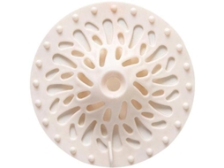 2026 tapa de Desagüe Duradera para Baño Y Bañera Con Succión Antidesagüe Y Fácil Limpieza 2 Pack Blanco
