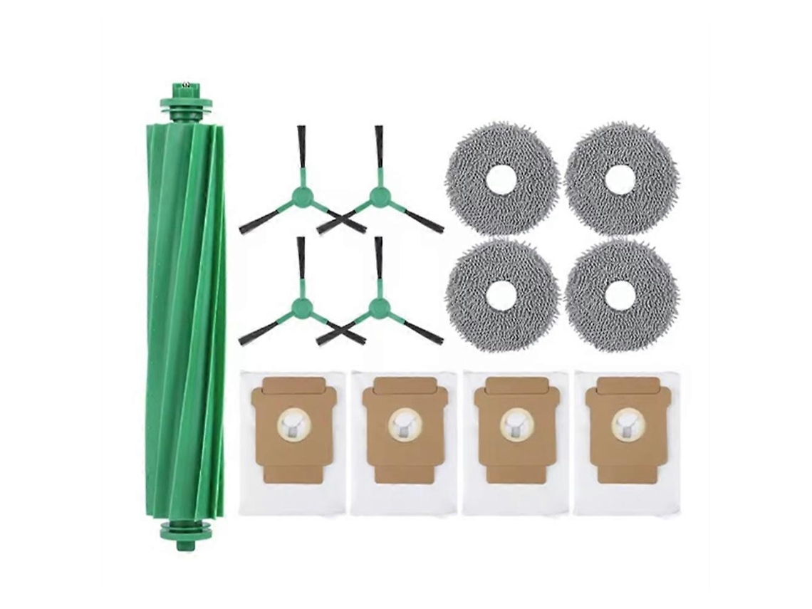 Compatível Com O Aspirador Robô Irobot Roomba Plus 405/505 Combo: Rolo Principal, Escova Lateral, Filtro Hepa, Saco De Pó.