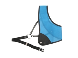 Protector de pecho ajustable, azul, para tiro y caza, S/MARCA