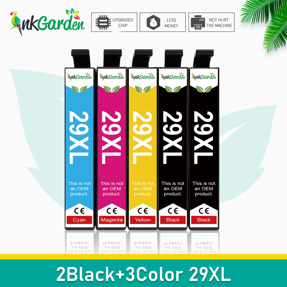 5 Unidades t29xl Para Epson Xp 235 247 245 332 335 342 345 435 432 445 442