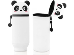 Escolha Sólida - Penna Netui Água-resistente - 2 Em 1 - Cápsula - Silicone Suave - Fechamento Com Fio - Organizador Para Materiais De Escrita - Perfei