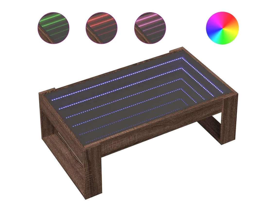 Coffee Table, Coffee Tables Vidaxl Marrom Madeira Processada (n/a)