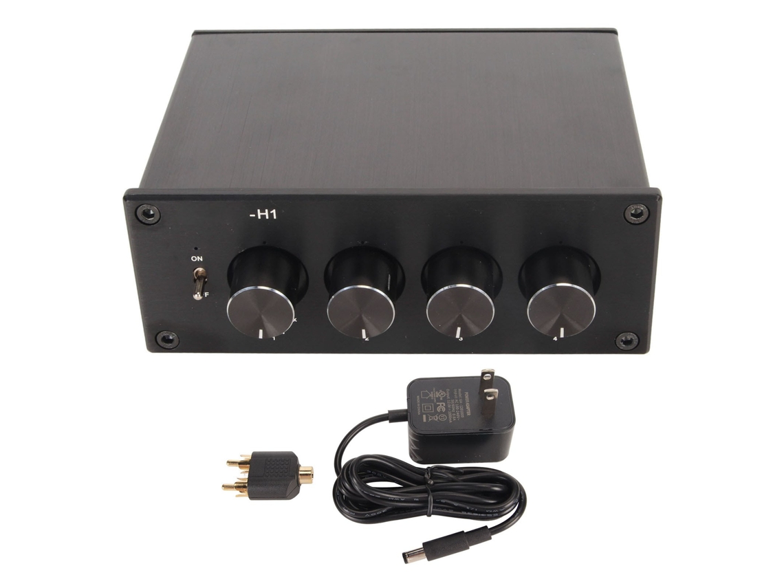 Mixer EOOCOO (múltiplas Entradas Rca, Mixagem Estéreo)
