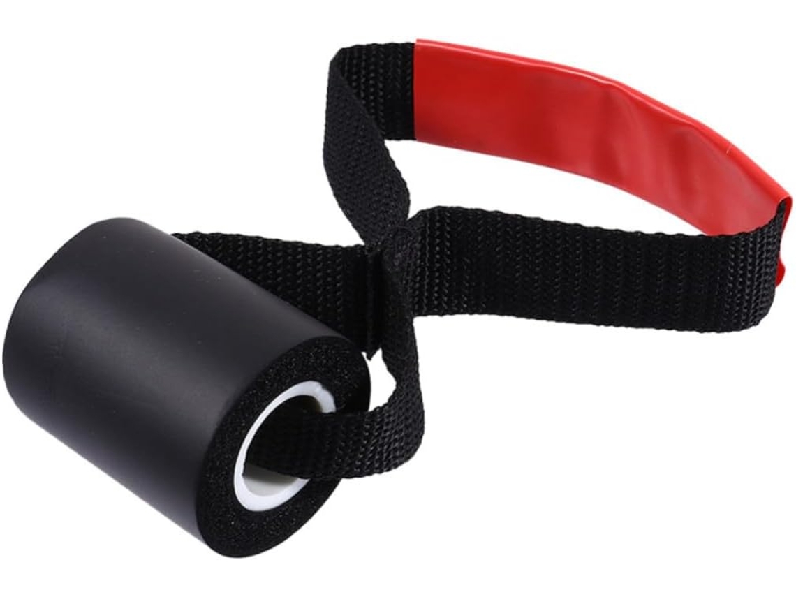 Fechadura De Segurança Vermelha Porta Com Fivela Em Pvc E Espuma, Fácil De Guardar E Ideal Exercícios Uso No