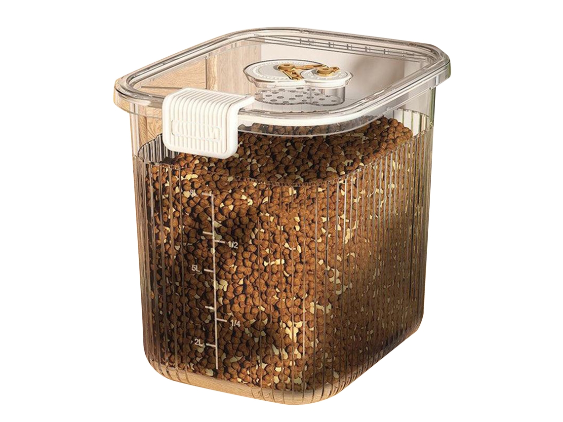 Eyf recipiente Airtight de Armazenamento de Ração para Gatos e Cães Grande Capacidade Pet