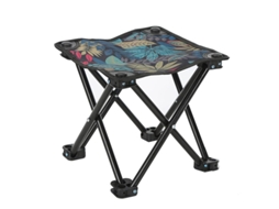 Banqueta Dobrável Portátil para Uso Externo, Mini Banqueta Dobrável para Camping, Pesca, Viagens, Trilhas, Praia e Churrasco. AQUAFORGE