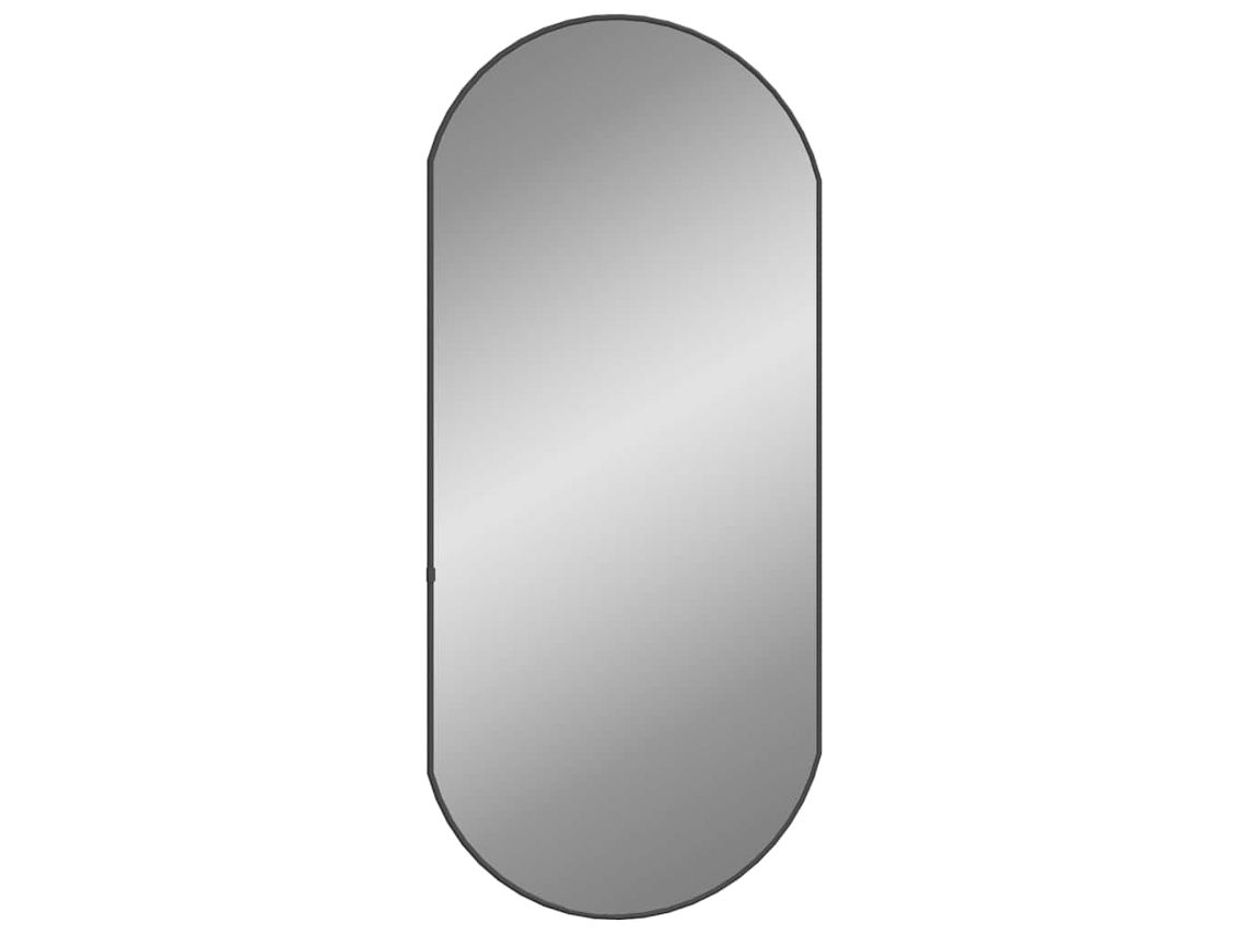 Wall Mirror, Wall Mirrors Vidaxl Preto Vidro (90 X 40 Cm)