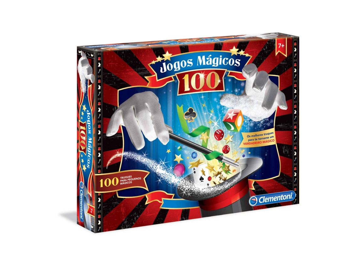 Clementoni - Jogo 100 Jogos Mágicos