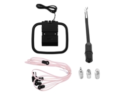 Antena Fm Para Receptor Estéreo Interno, Kit De Antena Universal De Rádio Fm/am De 75 Ohms/300 Ohms Com Conversor De Antena. Aquaforge