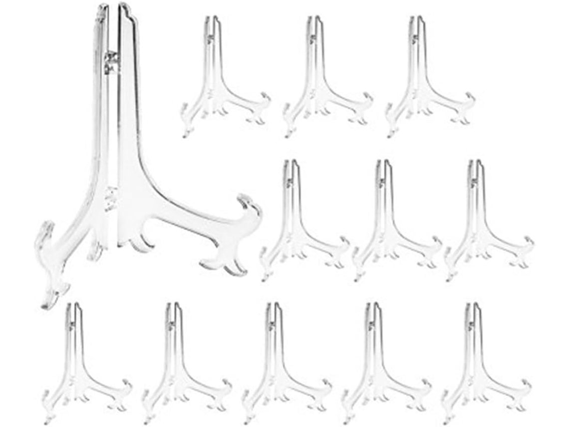 Suporte Transparente para Fotos Pacote com 12 Unidades NEVEANCE