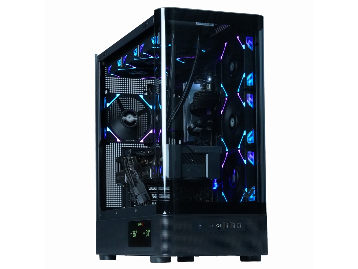 Desktop Gaming EPICAL-Q Rittre Bink (AMD Ryzen 7 7800X3D - RAM: 32 GB - 2 TB SSD - NVIDIA GeForce RTX 5070Ti)