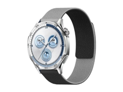 Pulseira De Relógio Magnética De Silicone Com Textura De Lichia Em Duas Cores