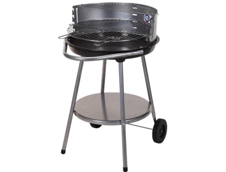Barbacoa ruedas 4 patas 51cm bandeja