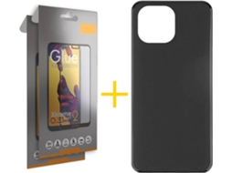 Capa e 2 Películas Apple iPhone 13 Pro Max SKYHE Liso Preto
