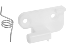 Conjunto De Molas Reposição Para Porta Geladeira 2 Peças, Plástico E Metal, Maior Proteção E Resistência Ao Desgaste