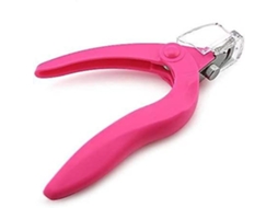 Cortador De Unhas Rosa Para Manicure Ferramentas De Precisão Para Unhas De Acrílico, Gel E Postiças Slowmoose