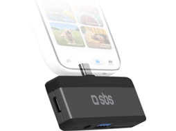 Hub SBS 5-em-1  USB-C 100W com leitor SD/MicroSD 