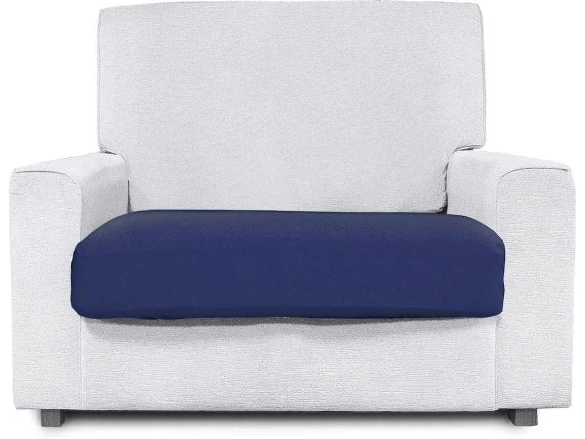 Capa de Almofada EYSA Premium Bronx Tecido Multielástico Tamanho M (75 x 70 x 15 cm - Poliéster - Azul)