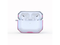 Capa para Airpods Pro, Capa Transparente Macia Antichoque, Compatível com a 3ª Geração da Apple EOOCOO