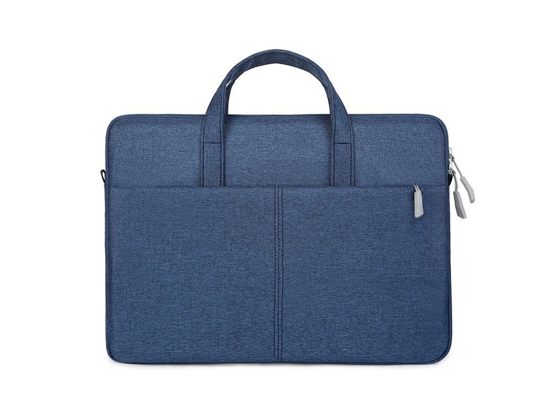 Bolsa Para Computador Portátil 14 Polegadas Impermeável Com Interior Macio E Bolso Auxiliar, Para Trabalho E Viagens Elysve