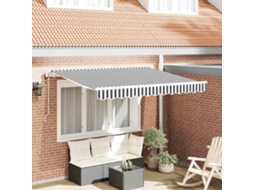 Vidaxl Toldo Retrátil Antracite 350 X 200 Cm Tecido