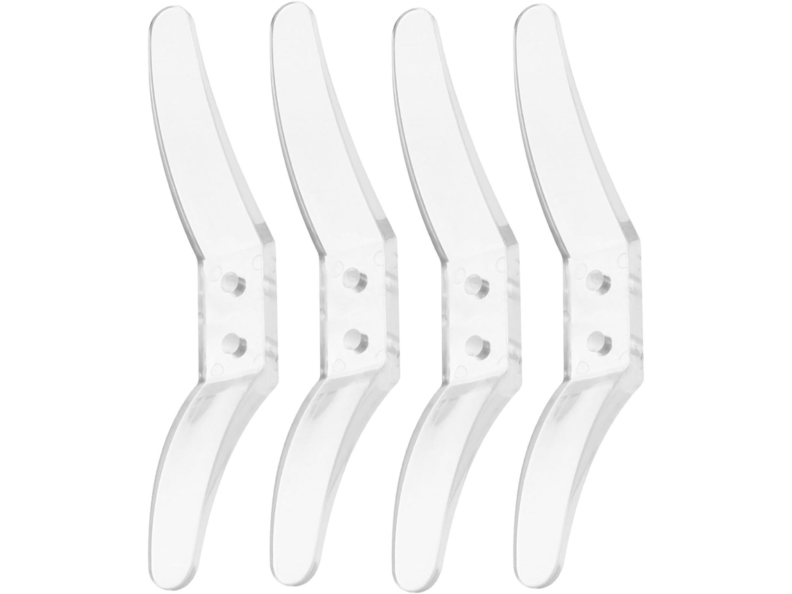 Gancho De Posicionamento Pom Fácil Instalar Para Persianas Rolo, Conjunto De 4 Peças, Compatível Com Correntes De