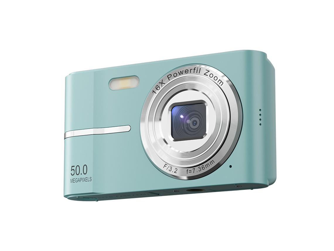 Câmera Digital Cuich Tela De 500.000 Pixels De 2,4 Polegadas, Câmera Digital De 700mah 32gb De Memória Verde
