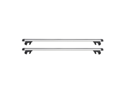 Barras Transversais para Rack de Teto, Comprimento 1280 Mm, Teto Carro Elevado, Capacidade Carga 100 Kg, Feitas Liga Alumínio, Canoas, Cestas