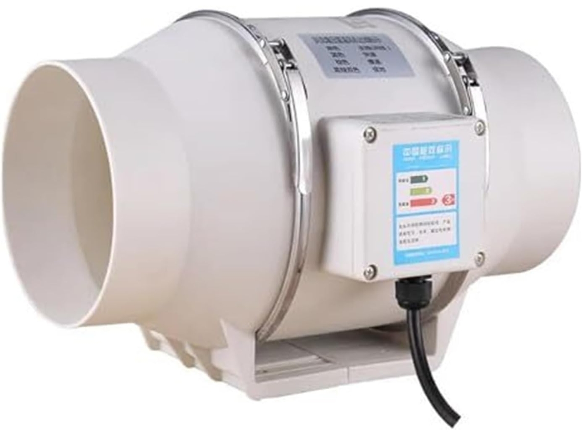 Ventilador de Exaustão SFUSHOS linha, 4 a 6 polegadas, doméstico