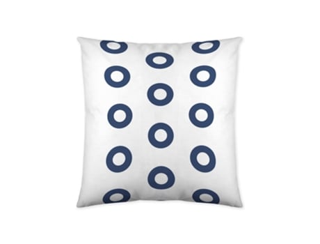 Almofada Decorativa POPCORN Beca Blue (Azul - Algodão - 60 x 60 cm)