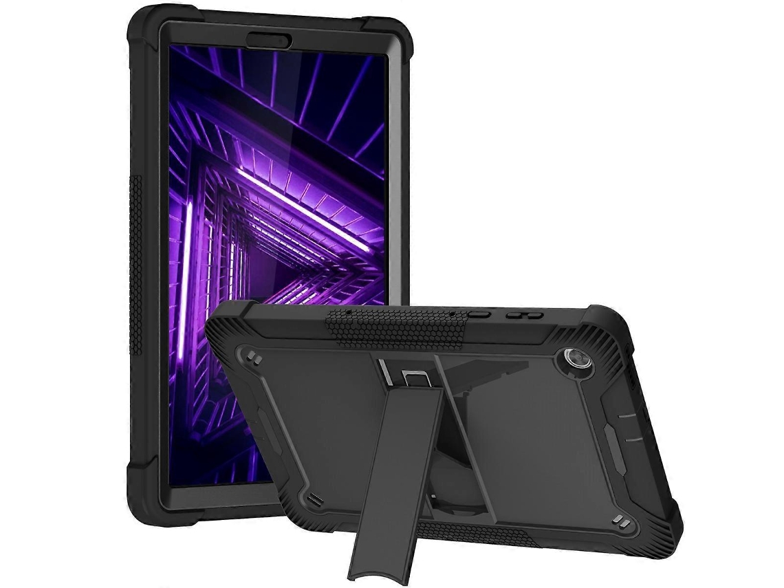 Capa Para Tablet Lenovo Tab M10 Plus X606 De 10,3 Polegadas, Em Silicone + Suporte Em Pc, Resistente A Impactos.