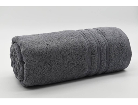 Toalha de Banho 100% Algodão 500 Gr/M2 VIDAL HOME (100x150 cm - Cinza)