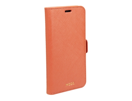 Capa Fólio Milano Cartões Função para iPhone XS Max MODE Pele Rosa