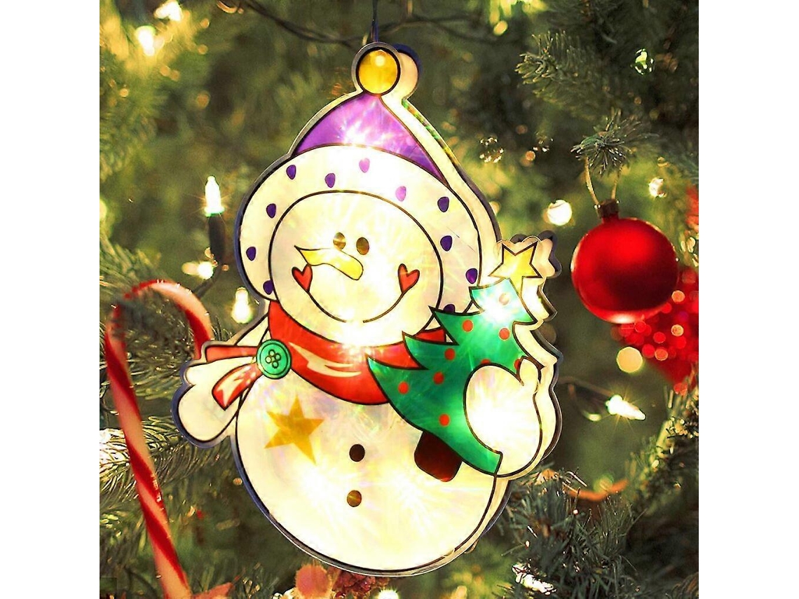 Luzes De Natal E Decorações De Janela Combinam Bem_1