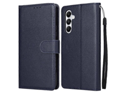 Capa carteira em couro PU resistente a impactos AQUAFORGE para Samsung Galaxy A54 5G