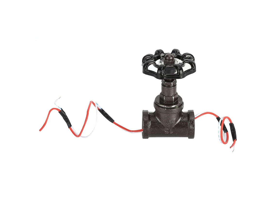 Interruptor De Luz Hilitand 1 2 Polegada Com Válvula Parada Vintage, Estilo Steampunk Industrial, Com Design Exclusivo