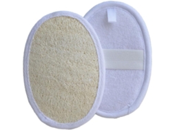 Escova De Banho Esfoliante Callaron 2 Peças Com Bucha Vegetal, Escovas De Banho Para Corpo E Costas, Acessórios De