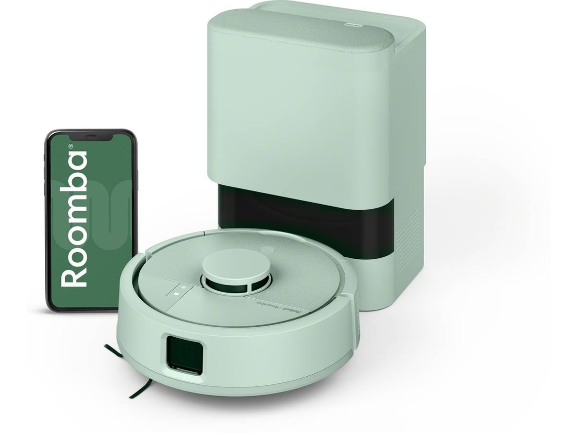 Aspirador Robô IROBOT Roomba® Mini Robot Vacuum & Mop + AutoEmpty™ dock Verde