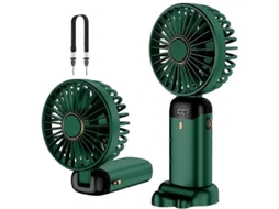 Ventilador Portátil Recarregável Usb Uhuse De 5 Velocidades