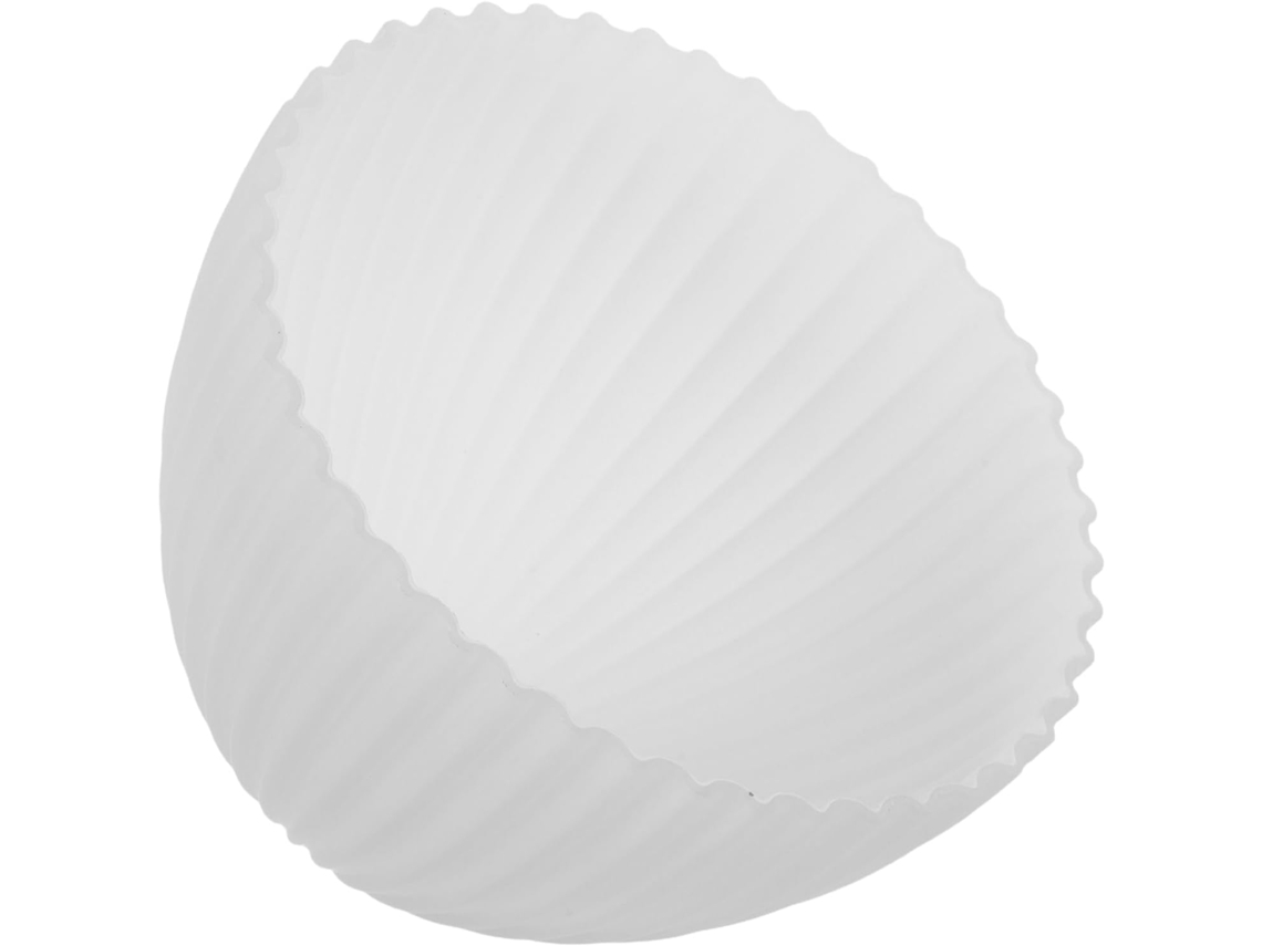 Abajur de Mesa de Vidro 18x13 Cm Branco SFUSHOS