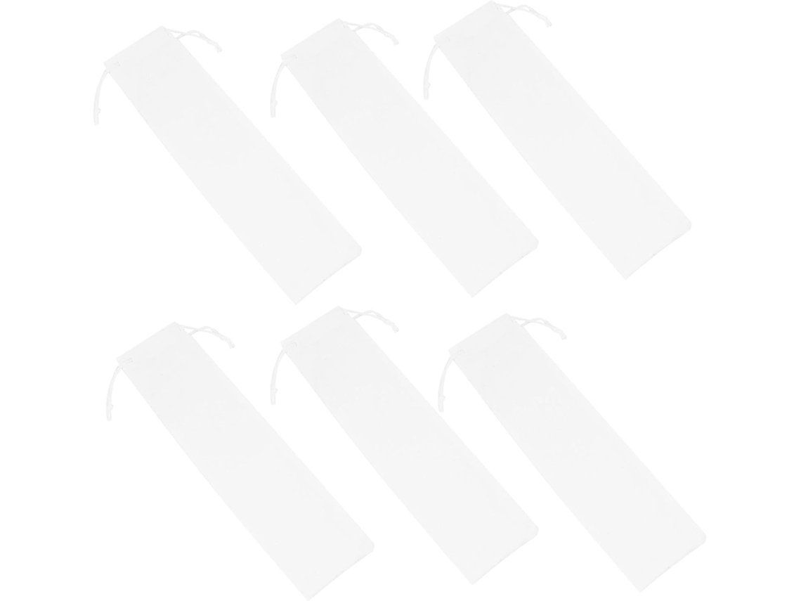 Kit de 6 Bolsas para Talheres em Linho de Algodão com Cordão, Resistentes Ao Desgaste, Ideais para Piqueniques e Viagens CHABERLU