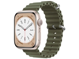 Pulseira Apple Watch 38/40/41Mm Wave Verde Alpino Oem