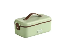 Lancheira elétrica portátil Slowmoose Heating com aquecimento automático e design à prova de vazamentos para escritório, casa e escola.